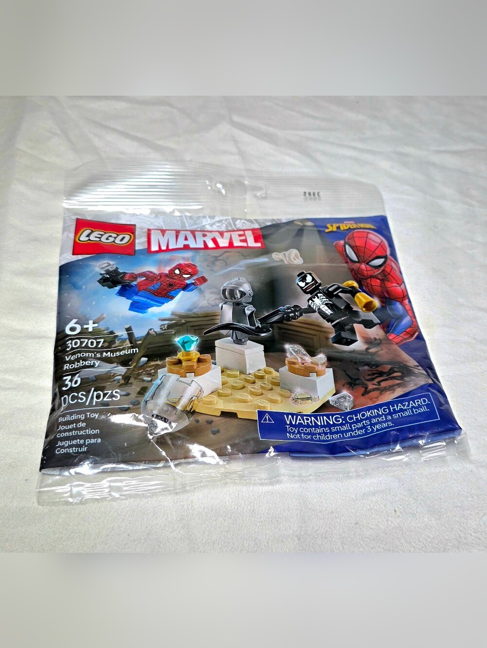 LEGO Marvel Venom's Museum Robbery - Super Hero Building kids Set New 30707